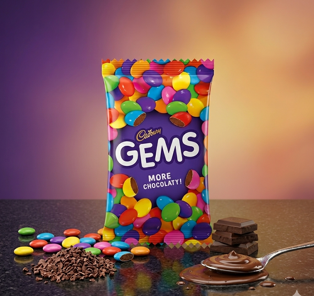 Cadbury Gems I Pack of 5 I DSJ