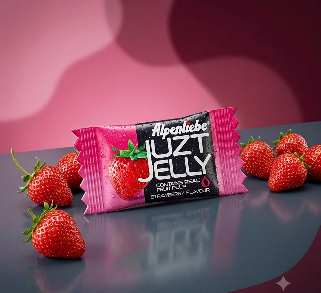 Just Jelly Strawberry l Pack of 20 l DSJ
